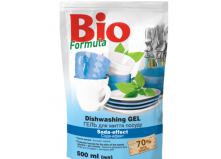 Бальзам для мытья посуды BIO Formula Сода эффект дой-пак 500 мл