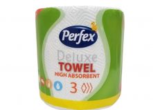 Бумажные полотенца Perfex Deluxe 3 слоя 1 рулон