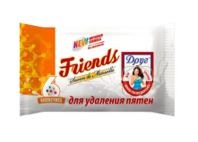 Хозяйственное мыло Друг "Для стирки и удаления пятен" 125 г