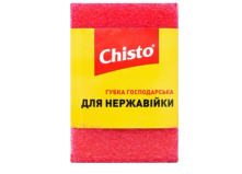 Губка хозяйственная для нержавейки Chisto 1 шт