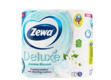 Туалетний папір Zewa Deluxe Jasmine Blossom 3 шари 4 шт