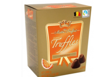 Шоколадные конфеты Maitre Troffout трюфели со вкусом апельсина 200г