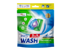Капсулы для стирки Pro Wash Альпийская Свежесть 10 шт