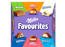 Конфеты Milka шоколадные ассорти 140г