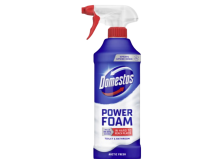 Спрей-піна Domestos Power Foam для чищення унітазу та ванної Арктична свіжість 435 мл