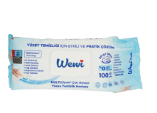 Вологі серветки для прибирання Wewi Універсальні Відбілюючі 100 шт