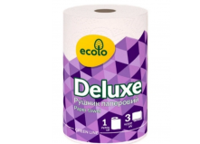 Рушник паперовий Ecolo Deluxe тришаровий 1 шт