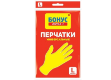 Рукавички латексні Файний Бонус розмір L 1 пара
