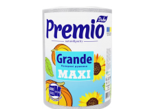 Рушники паперові Диво Premio Grande Maxi целюлозні 2-шарові 1 рулон 600 відривів Білі