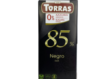Шоколад чёрный 85% Torras 75г