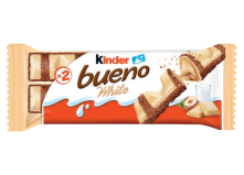 Батончик Kinder Bueno White с шоколадно-ореховой начинкой 39 г