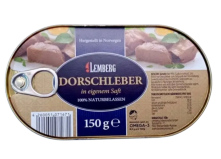 Печень трески Lemberg 150г