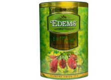 Чай Edems зеленый Барбарис Гранат с кусочками ягод и лепестками розы в металлической банке 200 г