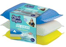 Губки кухонные Pani Blysk «Меджик» 3 шт