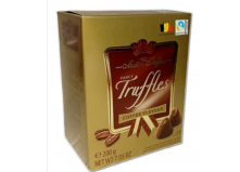 Шоколадные конфеты Maitre Troffout трюфели с кофейным вкусом 200г