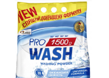 Пральний порошок PRO WASH Океанічна свіжість 1.5кг