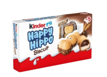 Печенье Kinder Happy Hippo с начинкой какао 103 г