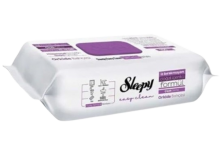 Вологі серветки Sleepy easy clean, орхідея, 100 штук, універсальні, без хлору, аромат орхідеї