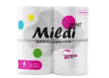 Туалетная бумага MILDI 4шт 2слой SMART
