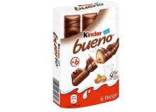 Шоколадные батончики Kinder Bueno с молочно-ореховой начинкой 129 г