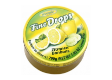 Леденцы Woogie Fine drops лимон 200 г
