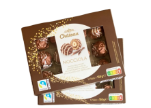 Вафельные конфеты пралине с цельным фундуком Chateau 150 г