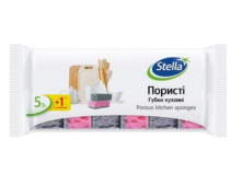 Губки кухонные Stella 5+1 шт