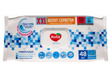 Хозяйственные влажные салфетки для уборки Ruta универсальные в упаковке 48 шт