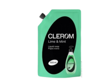 Жидкое мыло Clerom Lime and mint Дой-пак 500 мл