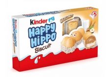 Печенье Kinder Happy Hippo с орехами и сливочным кремом 103 г