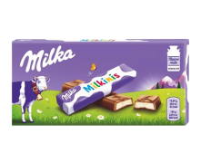 Шоколад Milka Milkinis с молочной начинкой 87,5 г