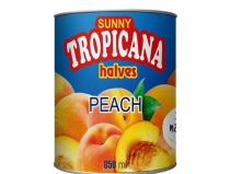 Персики консервированые Tropicana 850 мл