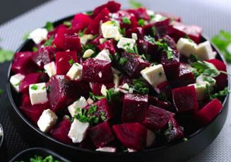 Рецепт салата со свеклой и фетой