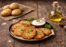 Найкращий рецепт дерунів з картоплі