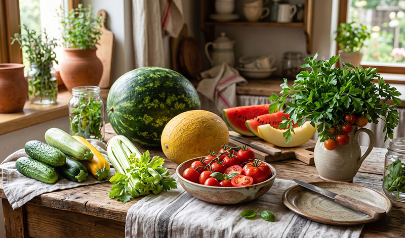 Продукты от отеков
