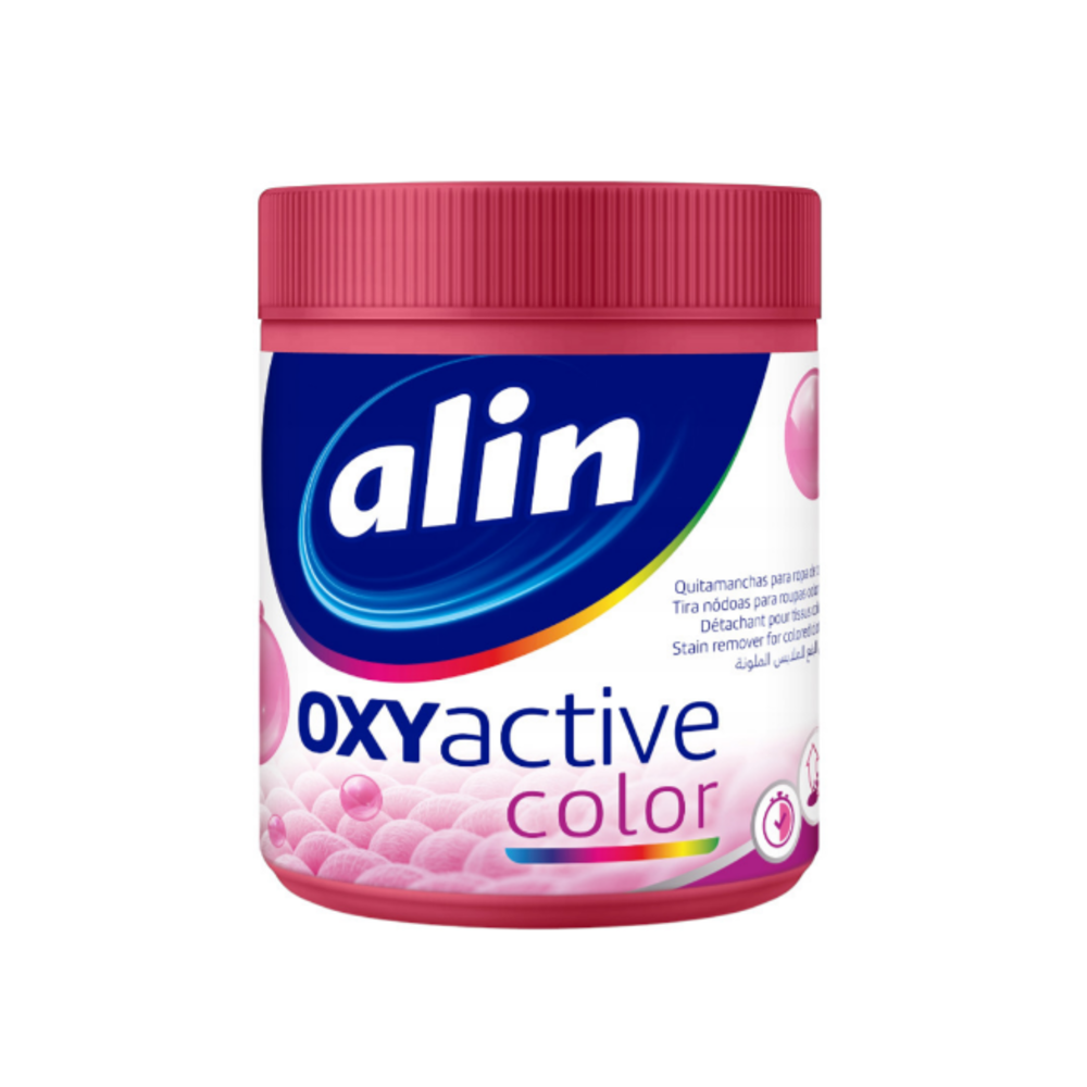 Плямовивідник кисневий Alin Oxy Active Color, для кольорових тканин, 1кг