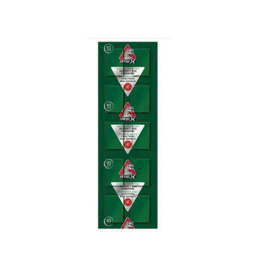 Пластины IREX эконом от комаров 10шт