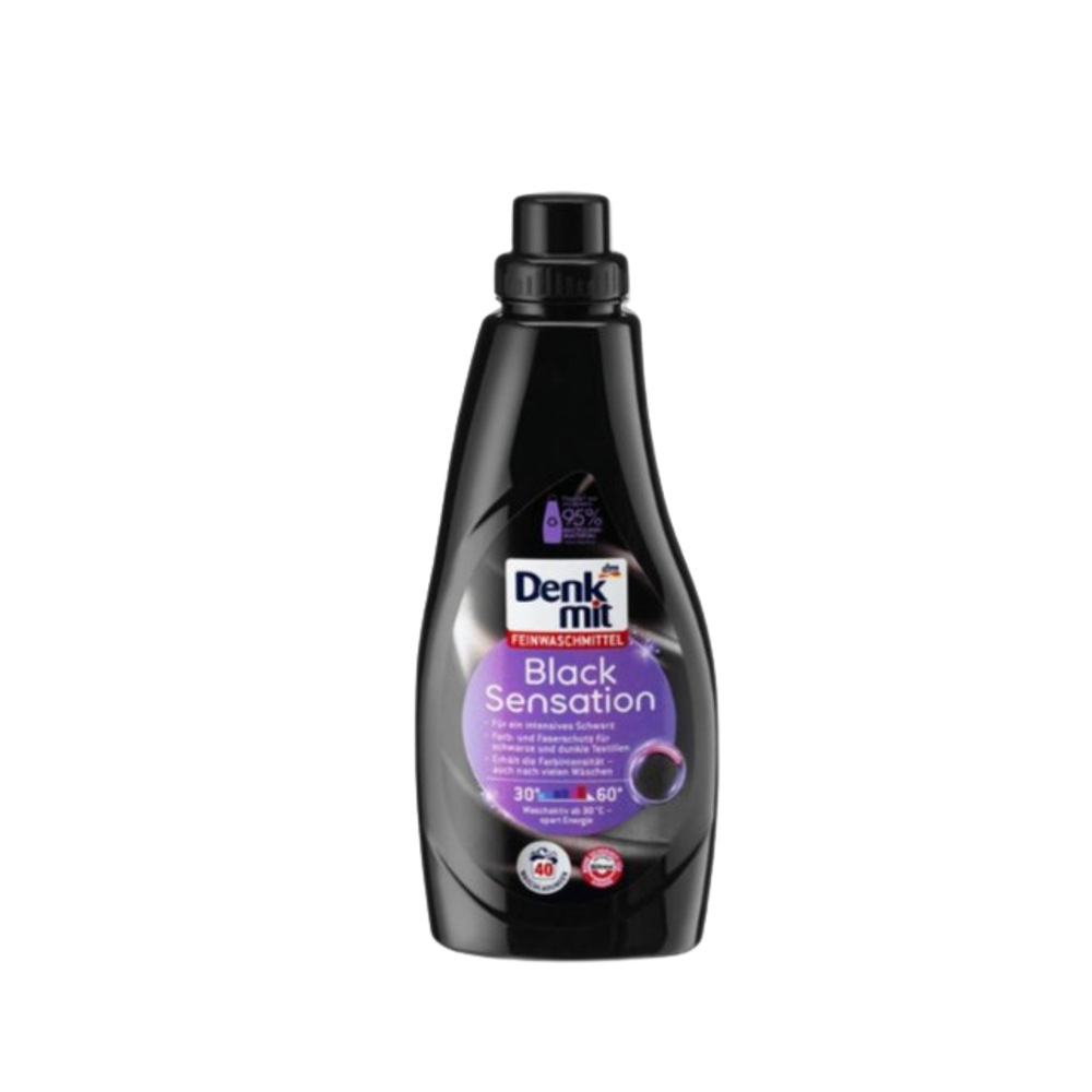 Гель для прання чорних речей Denkmit Black Sensation 1 л (40 прань)