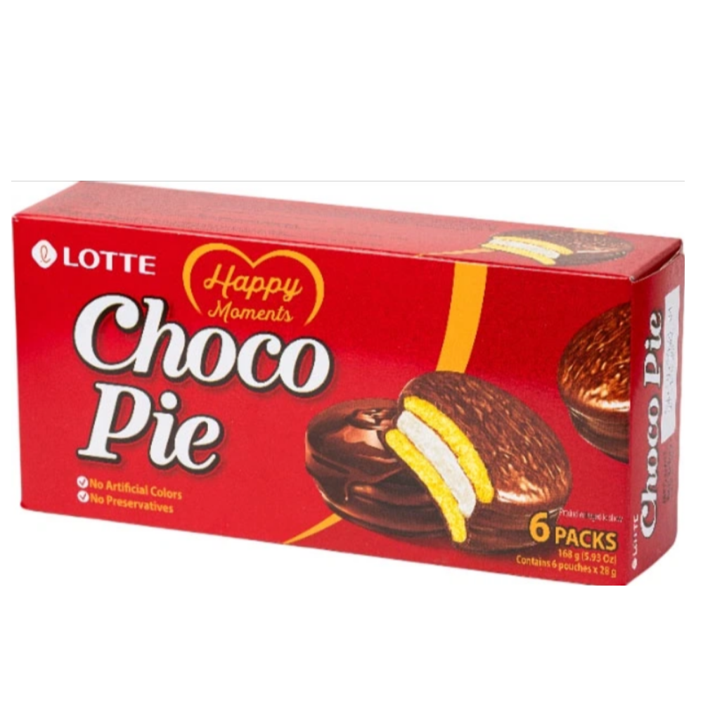 Печенье шоколадное классическое Сhoco Pie 168г