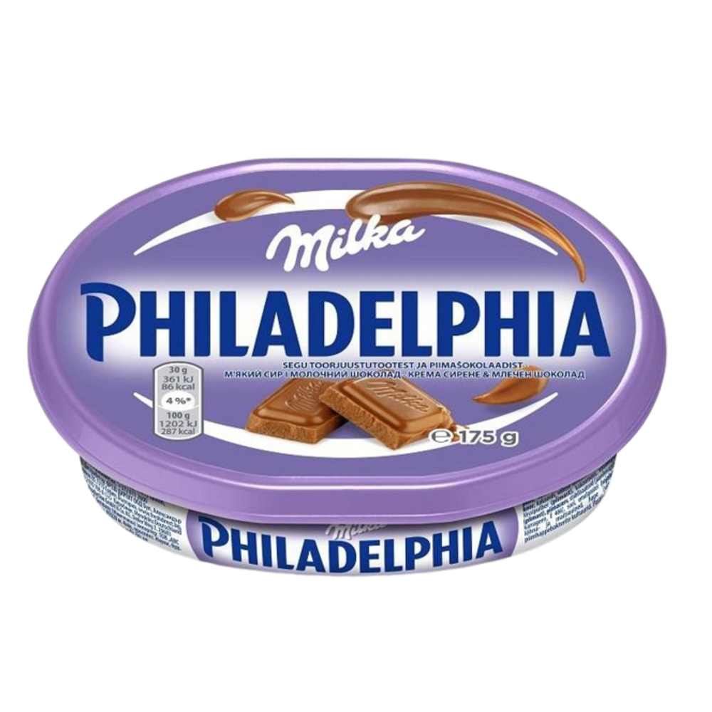 Купити сир Philadelphia з шоколадом Мілка (175 г) ✔️ Замовити в Одесі