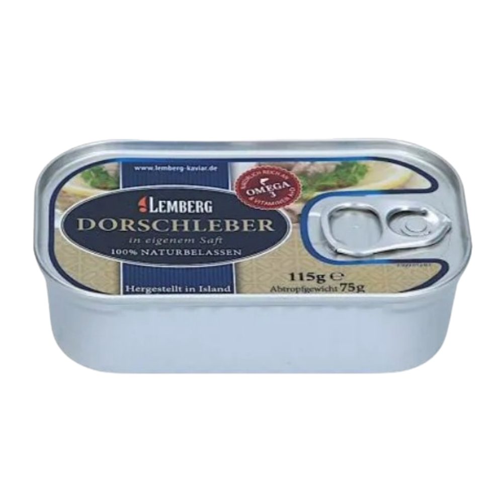 Печень трески Lemberg 115 г