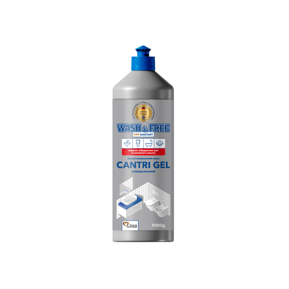 Чистящее средство Wash & Free Das Sanitary универсальное 1 л