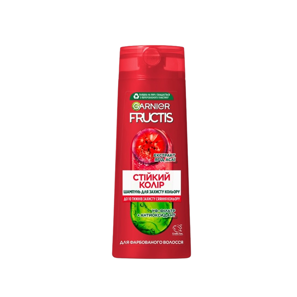 Шампунь Garnier Fructis Годжі стійкий колір, для фарбованого або мелірованого волосся, 400 мл