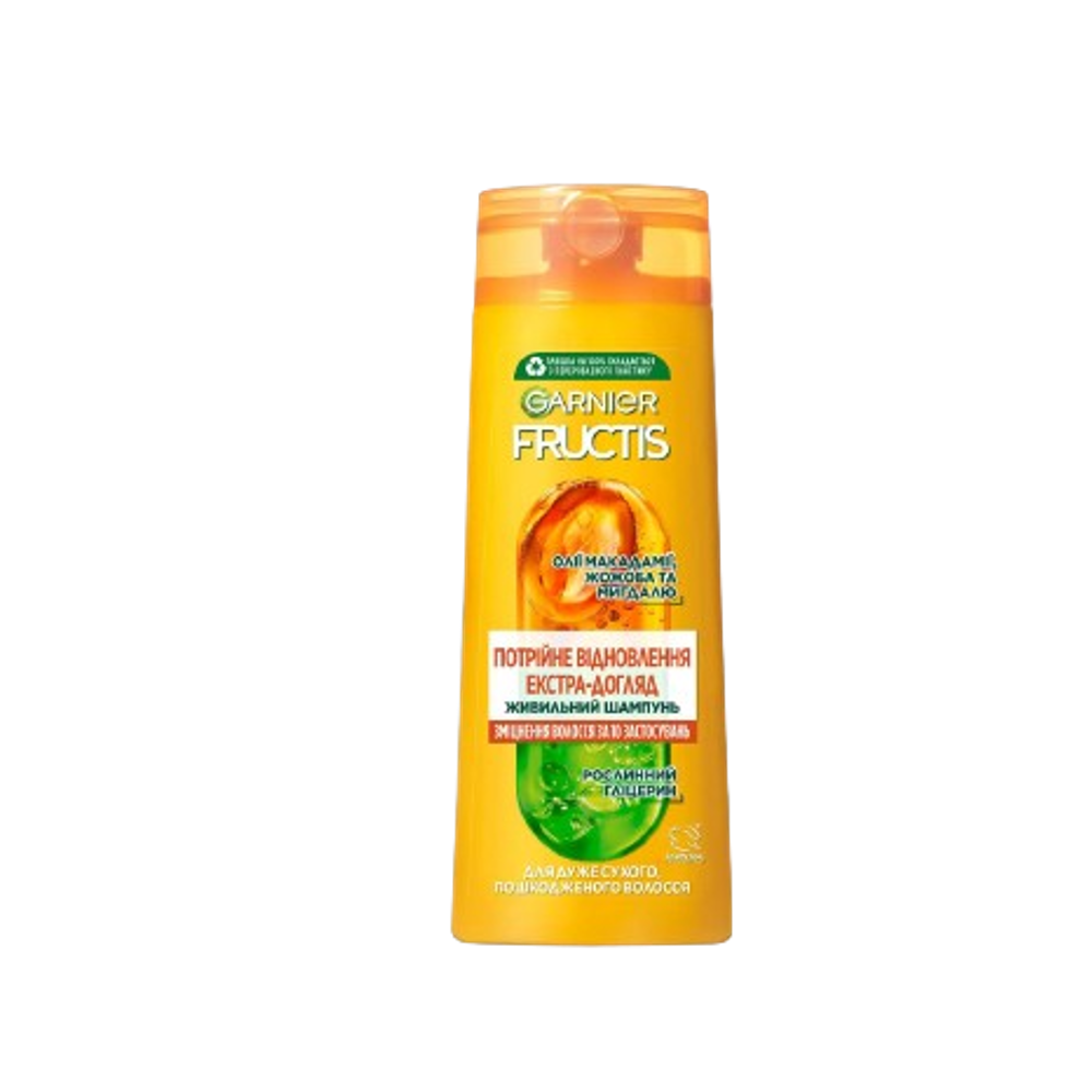 Шампунь Garnier Fructis Потрійне Відновлення для сухого та пошкодженого волосся 400 мл