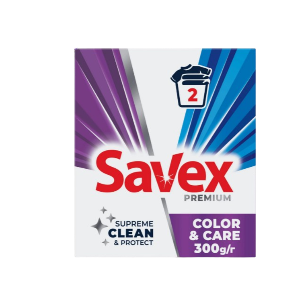 Стиральный порошок Savex автомат Color&Care 300 г