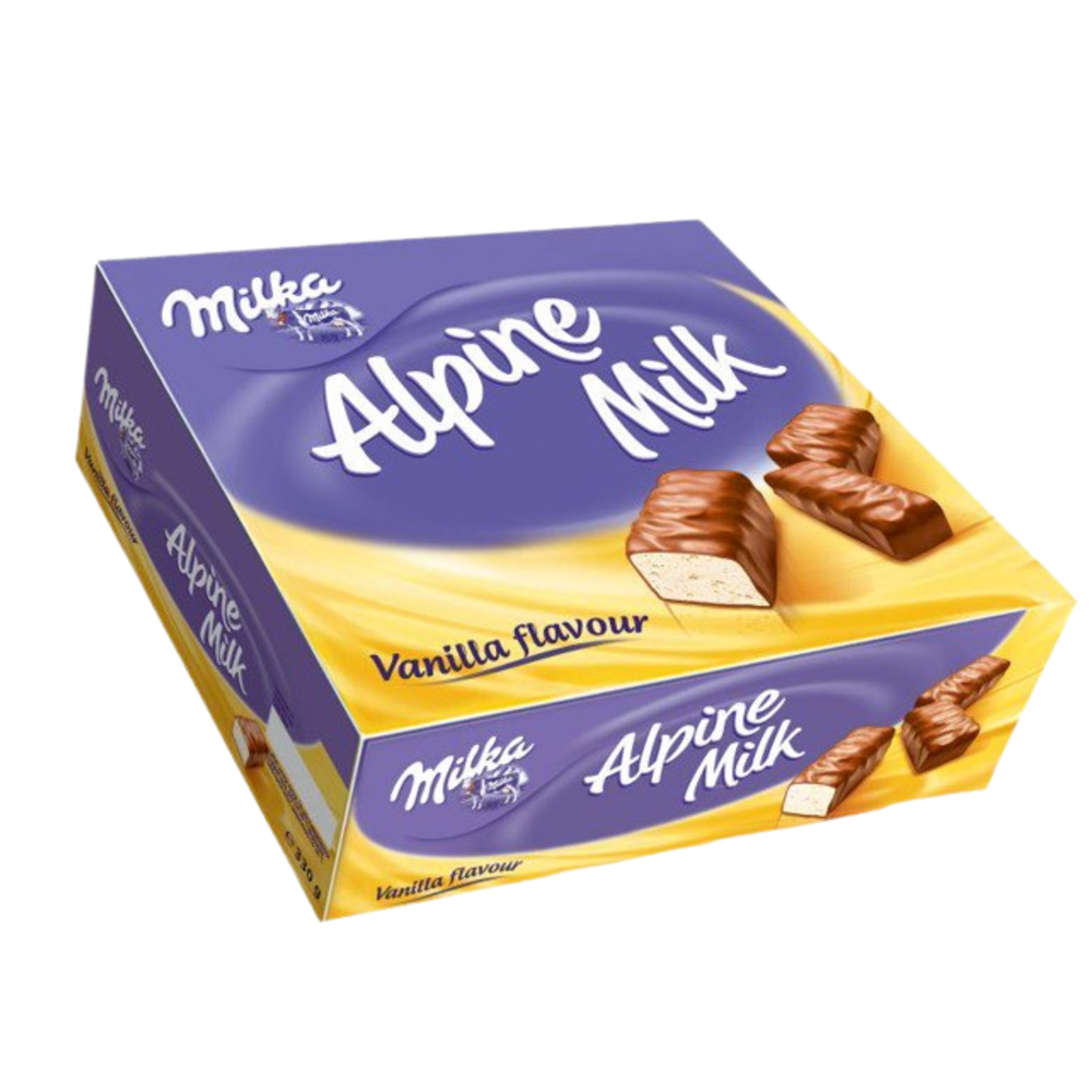 Цукерки Milka Альпійське Молоко ваніль 350г