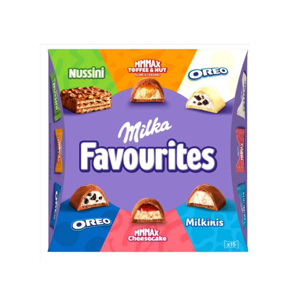 Конфеты Milka шоколадные ассорти 140г