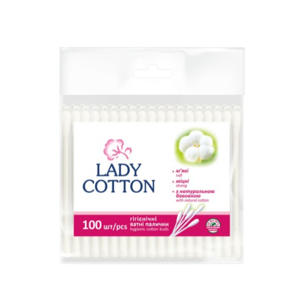 Ватные палочки Lady Cotton 100 шт