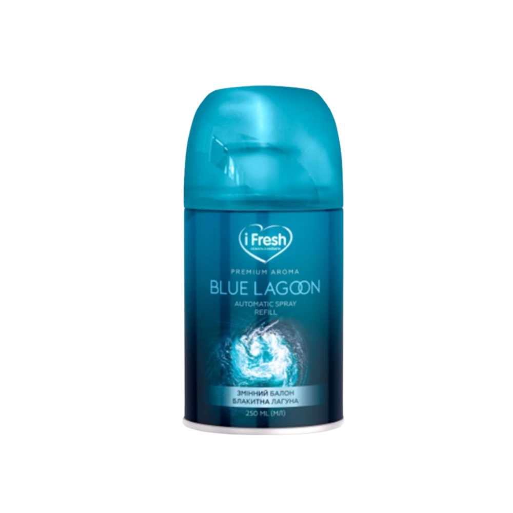 Освежитель воздуха iFresh Premium Aroma Blue Lagoon Сменный баллон 250 мл