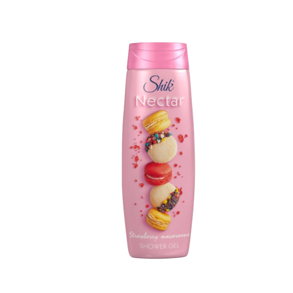 Гель для душу Shik Nectar Strawberry Macaroons 400 мл ✔️ Купити гель для душу